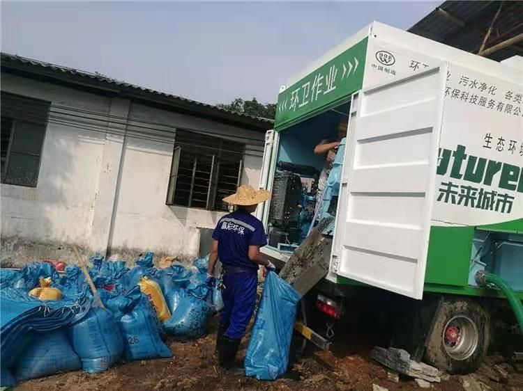 五家渠工业污泥压干处理